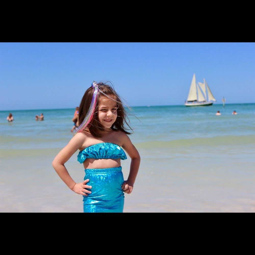 Mermaid costume perfect for photo shoots size 5